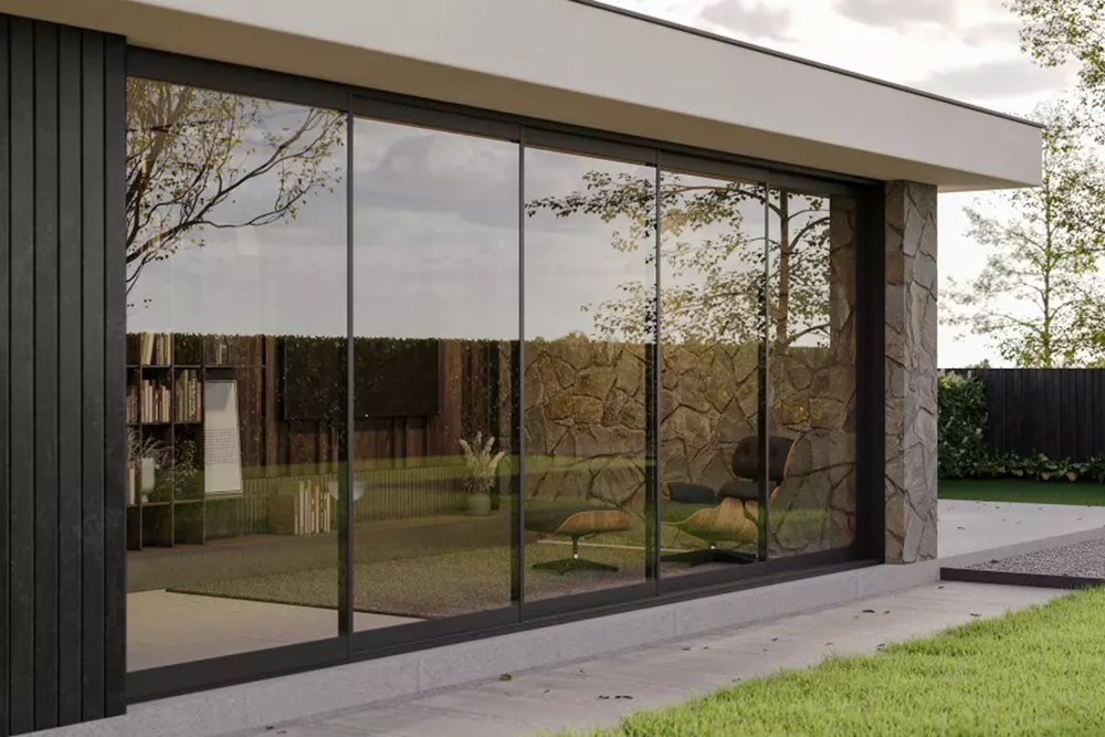 aluminium sliding patio door